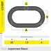 6mm x 33mm, 2.5m Japanned Black Welded Chain
